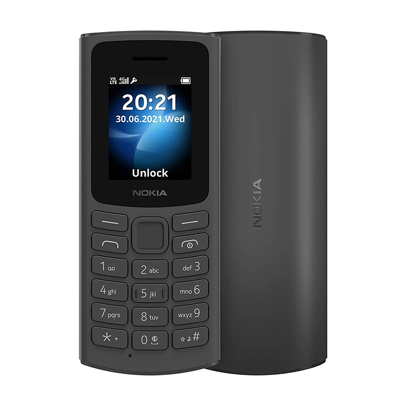 Nokia 105 Dual Sim Feature Phone, Buy Online