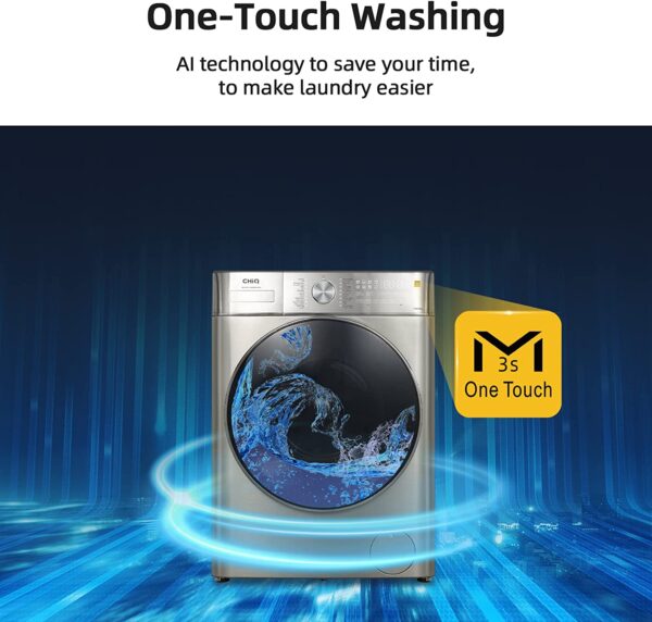 CHiQ 10kg Front Load Washing Machine With 6kg Dryer Combo