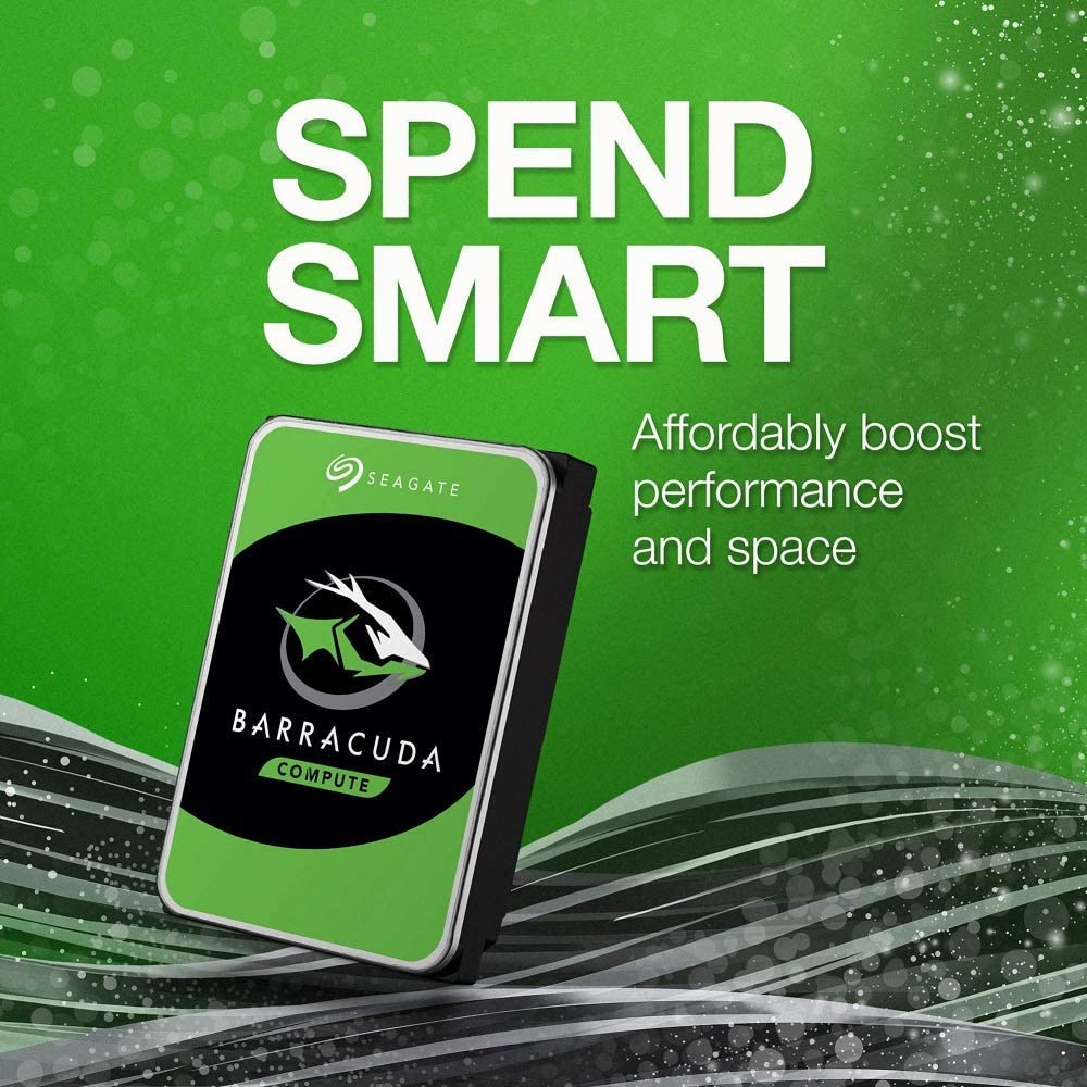 Seagate BarraCuda, 2TB, Internal Hard Drive, 3.5 Inch, SATA 6GB/s - ST2000DMZ08
