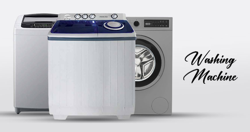 basic features of washing machine