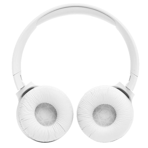 JBL Tune 520BT Wireless On-Ear Headphones, Pure Bass Sound, 57H Battery  with Speed Charge, Hands-Free Call + Voice Aware, Multi-Point Connection,  Lightweight and Foldable - White, JBLT520BTWHTEU: Buy Online at Best Price