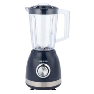 KHIND New Blender 1.5L Jar with 2 Speed and 0.6L Dry Miller Jar for Grinding, Black- BL1562